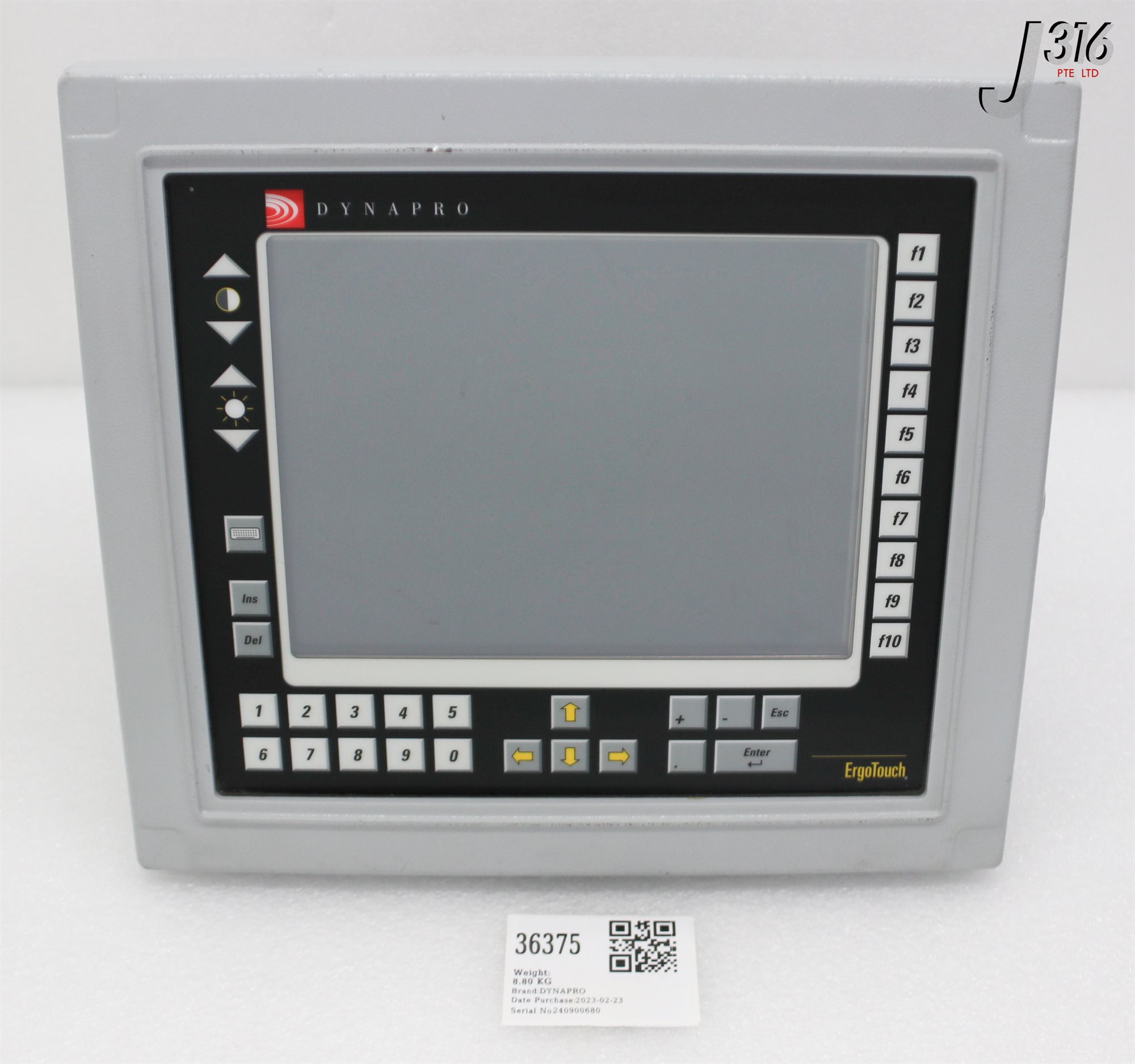 写真 36375 DYNAPRO PANEL ASSY SERIES 3010 (PARTS) ERGOTOUCH 3010 | eBay